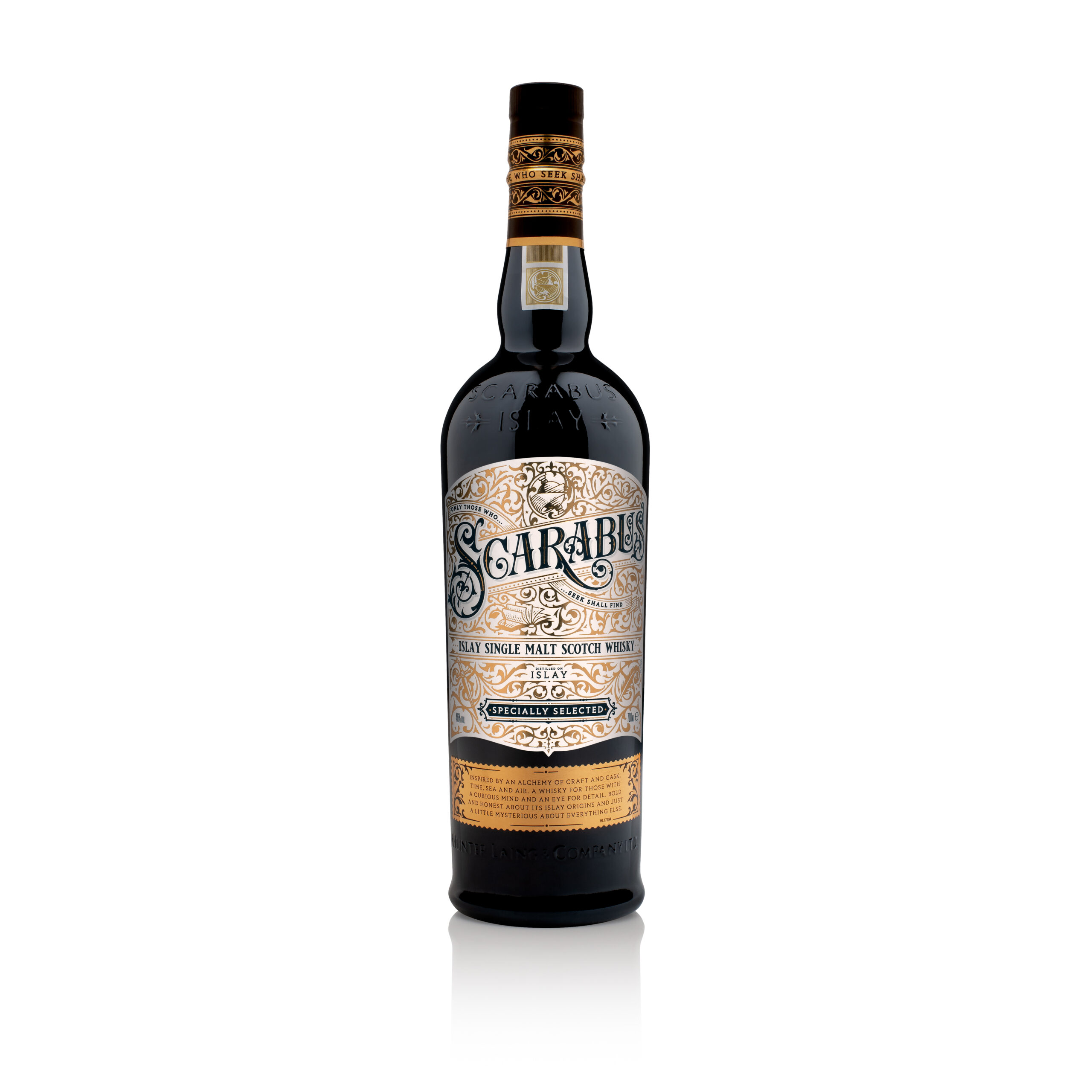 Scarabus Islay Single Malt Scotch Whiskey Specially Selected - Imagem 4